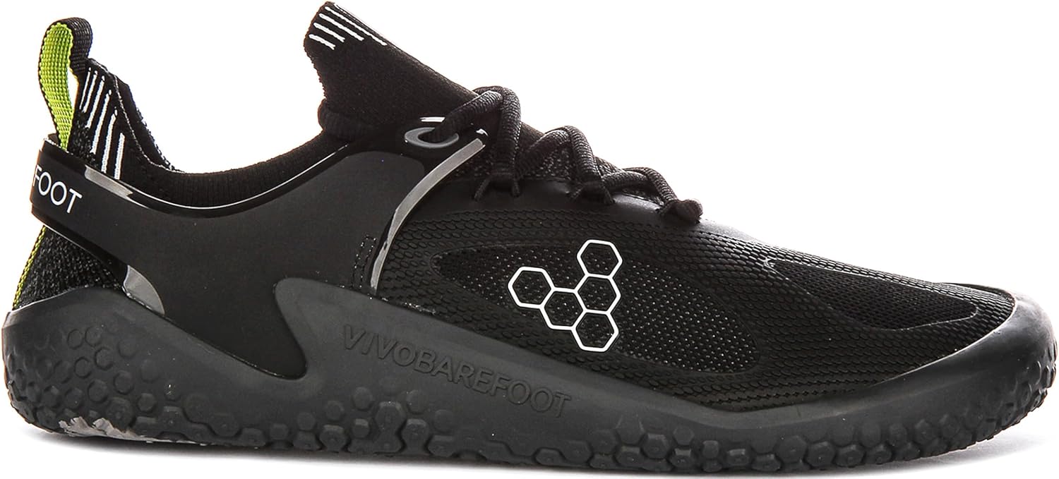 Vivobarefoot Women's Motus Strength Zero-Drop Training Shoe, Obsidian Grey, 8