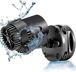 Aquarium Wave Maker Circulation Pump,360°Adjustable Ultra-silence Magnetic Mount Suction Submersible Powerhead Pump,530GPH Flow For Freshwater or Saltwater Fish Tank (3W 530GPH)