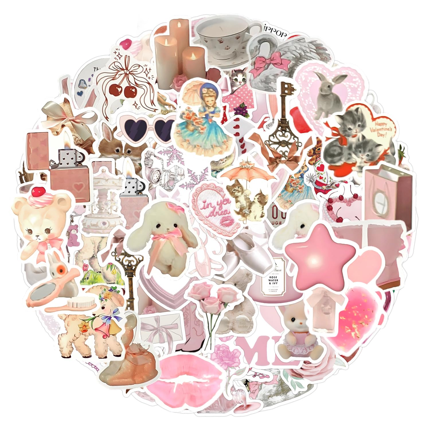 120Pcs Aesthetic Sticker