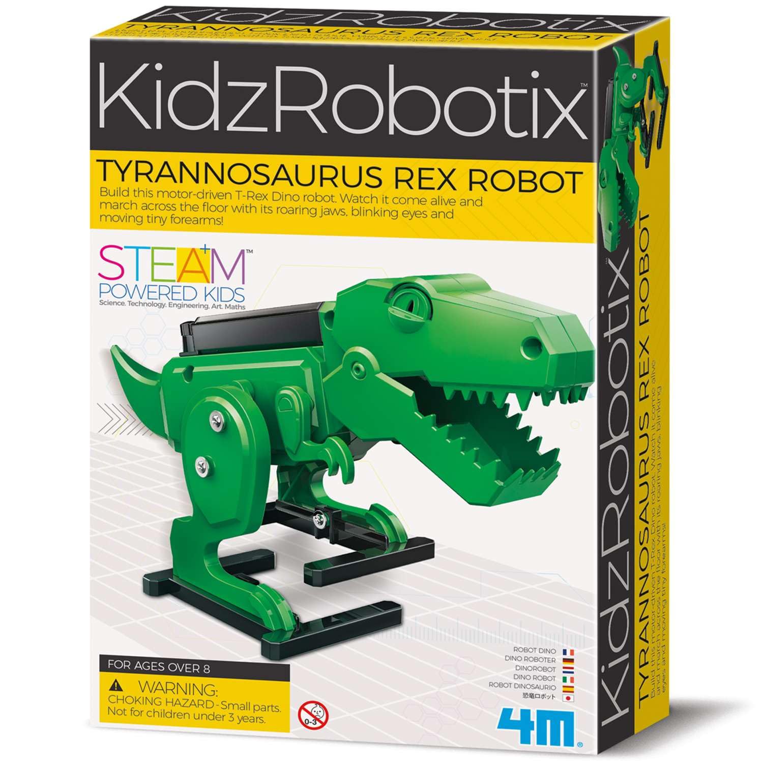 Amazon.com: 4M Tyrannosaurus Rex Robot Building Kit for Kids Ages