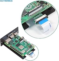 Vista 4 de UCTRONICS Extensor flexible micro SD macho a hembra, adaptador de cable de extensión de tarjeta micro SD de 5.9 pulgadas compatible con Raspberry