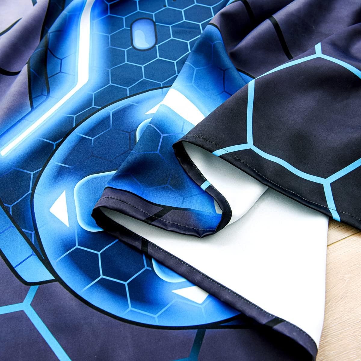 NTBED Game Console Blackout Curtains Drapes for Kids Bedroom Play Room 2 Panels Darkening Grommets Window Treatment, 42Wx63L, Blue - Image 5