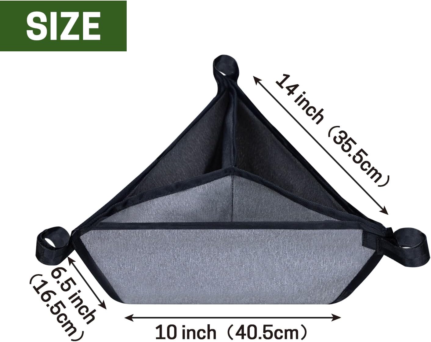 Tripod Stone Bag with 3 Compartments, Heavy Duty Sand Bag for Photography