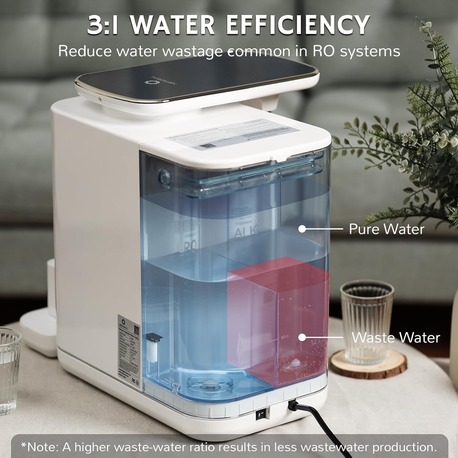 新品最安 逆浸透膜 浄水器 タンク,ポンプ付 7ステージ 75ガロン RO