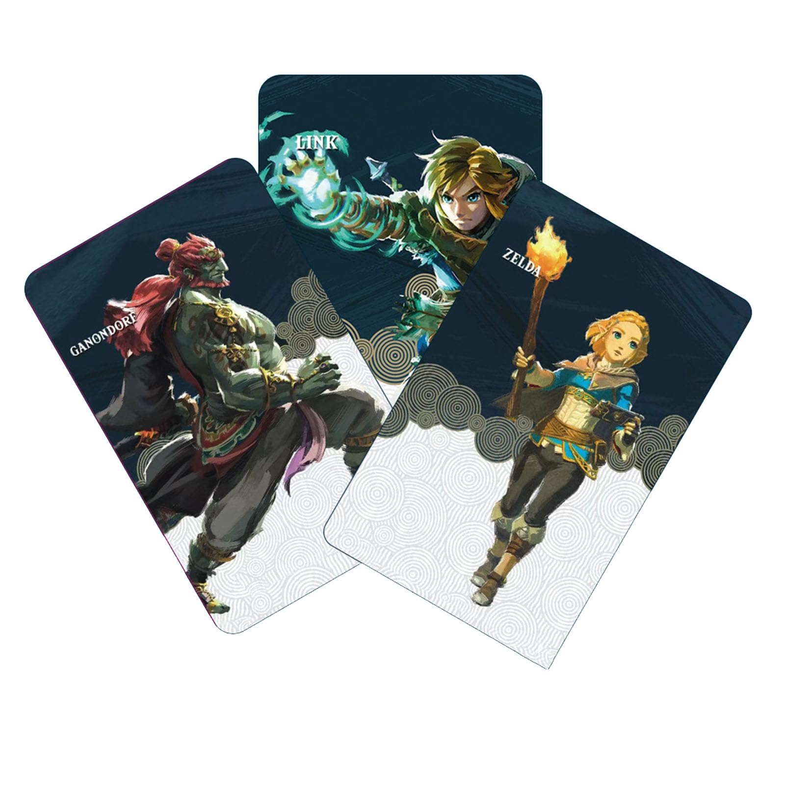 QIHEBEN 3Pcs Canondorf Amiibo Card, Zelda Amiibo Card, Link Amiibo ...