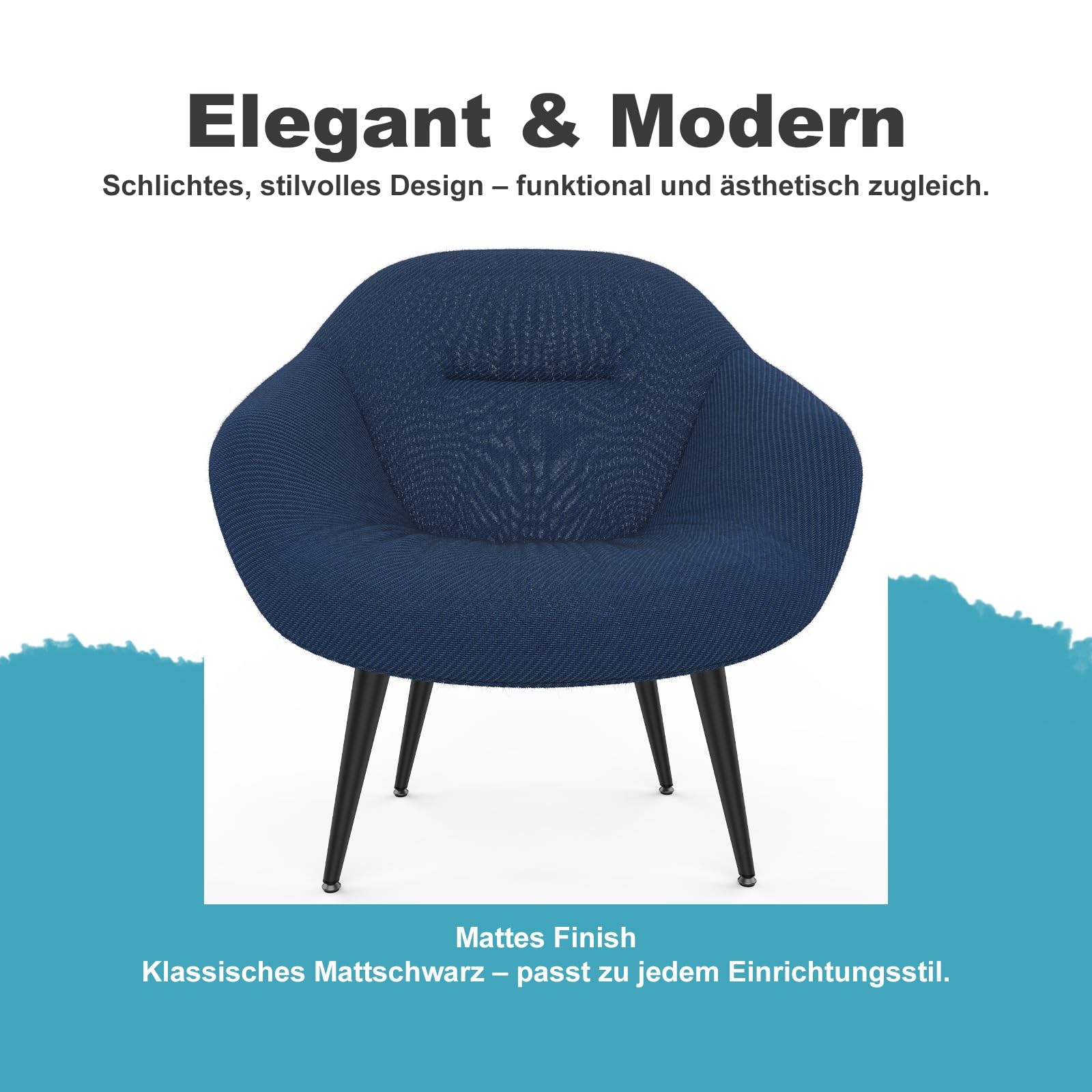 4 Stück Möbelfüße Schwarz 20 cm – Schräg zulaufende Metallfüße für Möbel, Schrank Füße für Möbel Kommode Sideboard Nachttisch Sofa Couch – Schrankbeine mit verstellbaren Bodenschonern