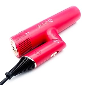 DryQ Smart Hair Dryer from SRILabs Infrared and Ionic Technology - Lightweight Foldable - Powerful Quiet - 3