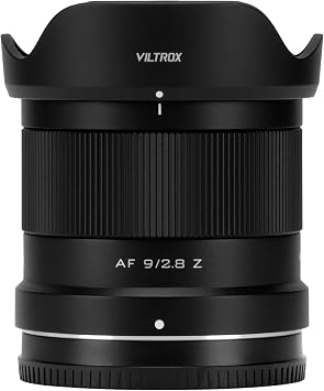 VILTROX 9mm f2.8 Z, AF 9mm F2.8 Z-Mount for Nikon Z Mount, Auto Focus APS-C Wide Angle Z Mount Lens for Nikon Z7 II Z fc Z6 II Z50 II Z6 III Z6 Z7 Z30 Z8 Z9