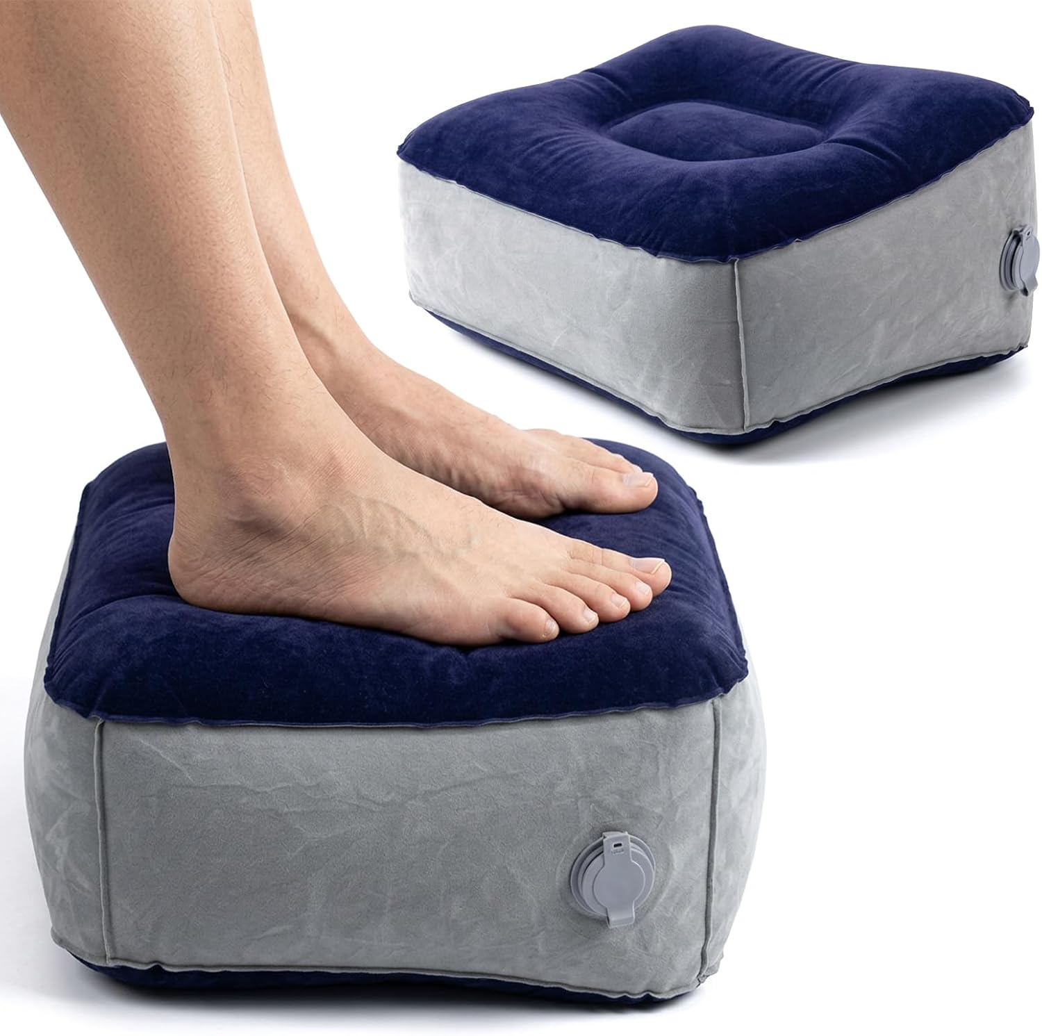 Inflatable Foot Rest Pillow, Portable Travel Foot Elevator Inflatable Foot Rest Pillow, Portable Travel Foot Elevator