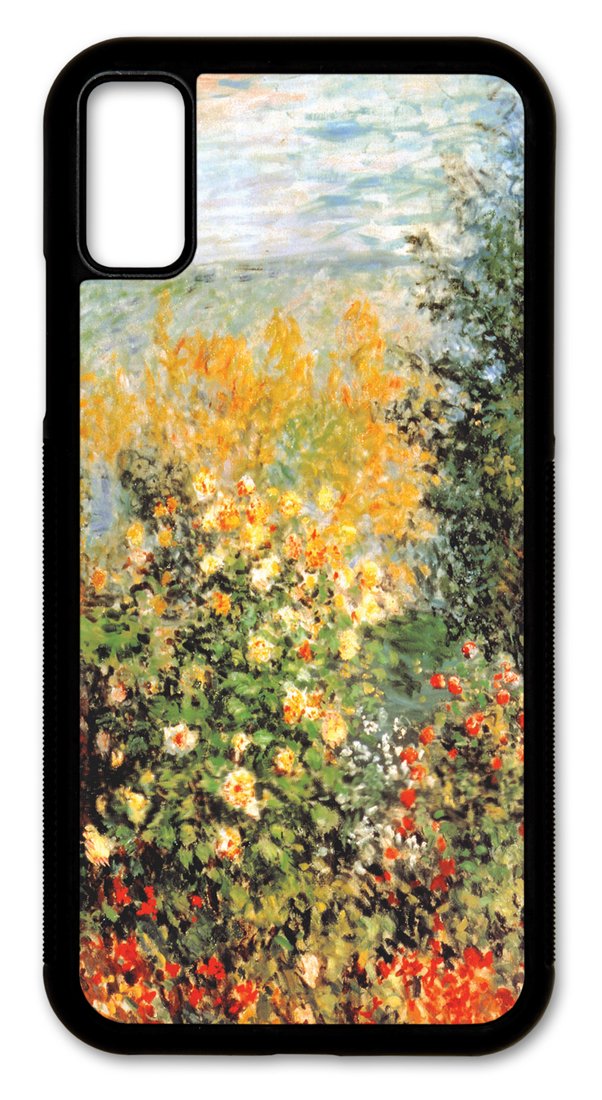 Cell Phone Cover - Slim Fit - Compatible with Apple iPhone X and iPhone Xs - Monet: Stiller Winkle Multi-Colored