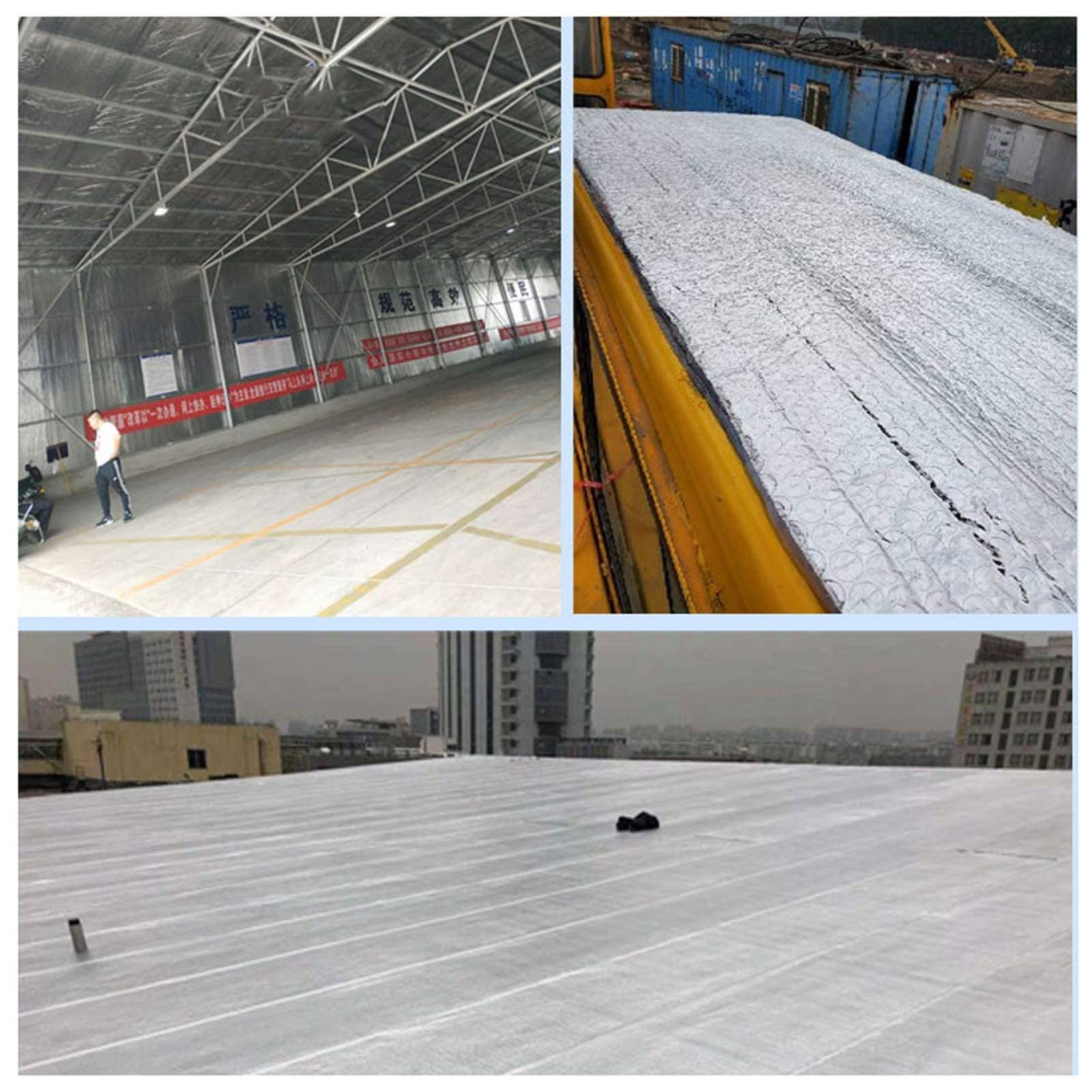 Autoadesiva Isolante Termico Doppio Foglio Isolante in Alluminio A Bolla Singolo Strato Rotolo Isolante 3-4mm Pannello Termoriflettente per Termosifoni (Size : 1mx10m)