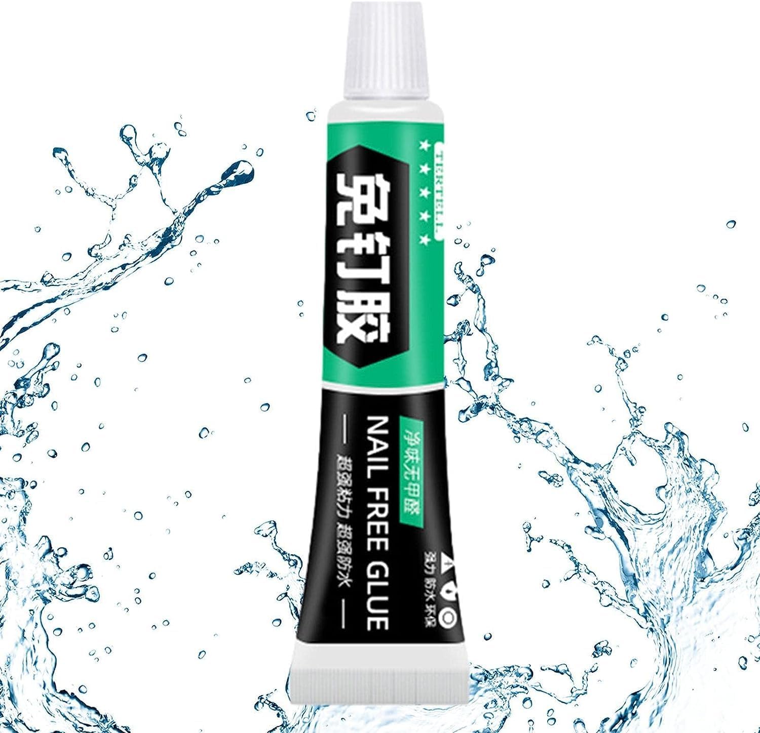 KIDWILL Nail Free Sealant Glue, Multifunctional Adhesive Glue Universal Strong Plastic Glue for Wood, Ceramic, Metal, Glass, Instant Grab Adhesive Glue, All-Purpose Adhesive Glue (12 Gram, Pack of 2) (B0D4J43617) Amazon Price History, Amazon Price Tracker