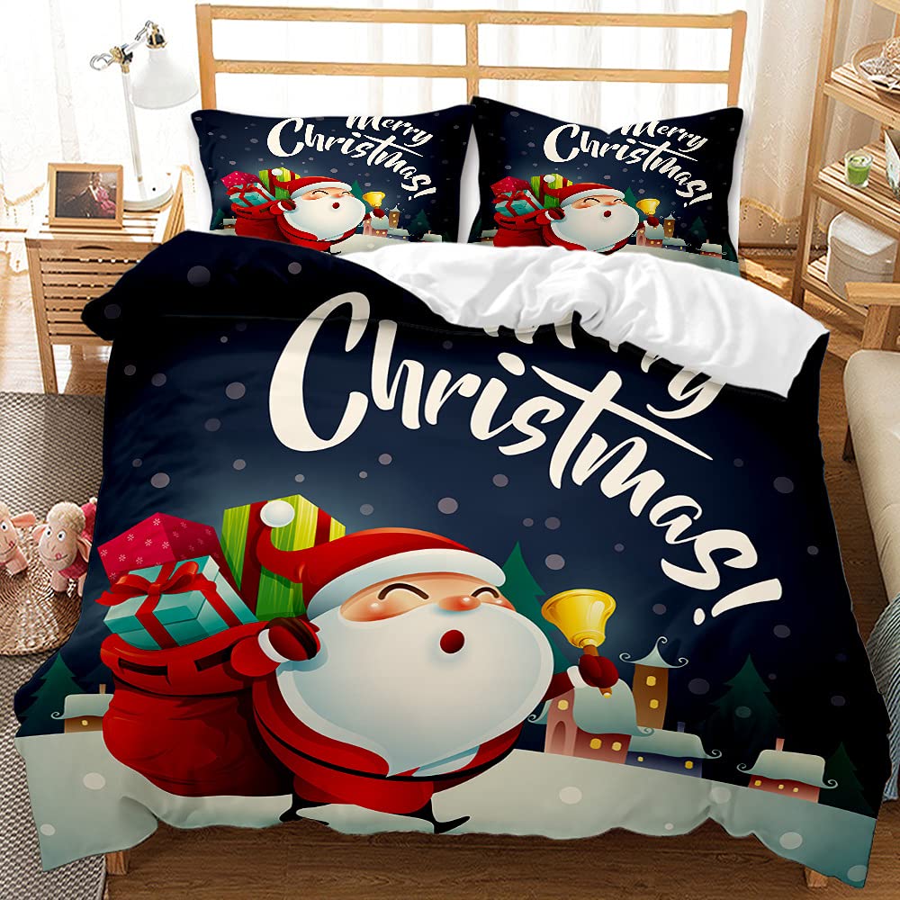 Parure de lit de Noël en microfibre douce : finissez-en avec les draps froids