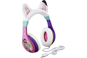 eKids Gabbys Dollhouse Headphones for Girls