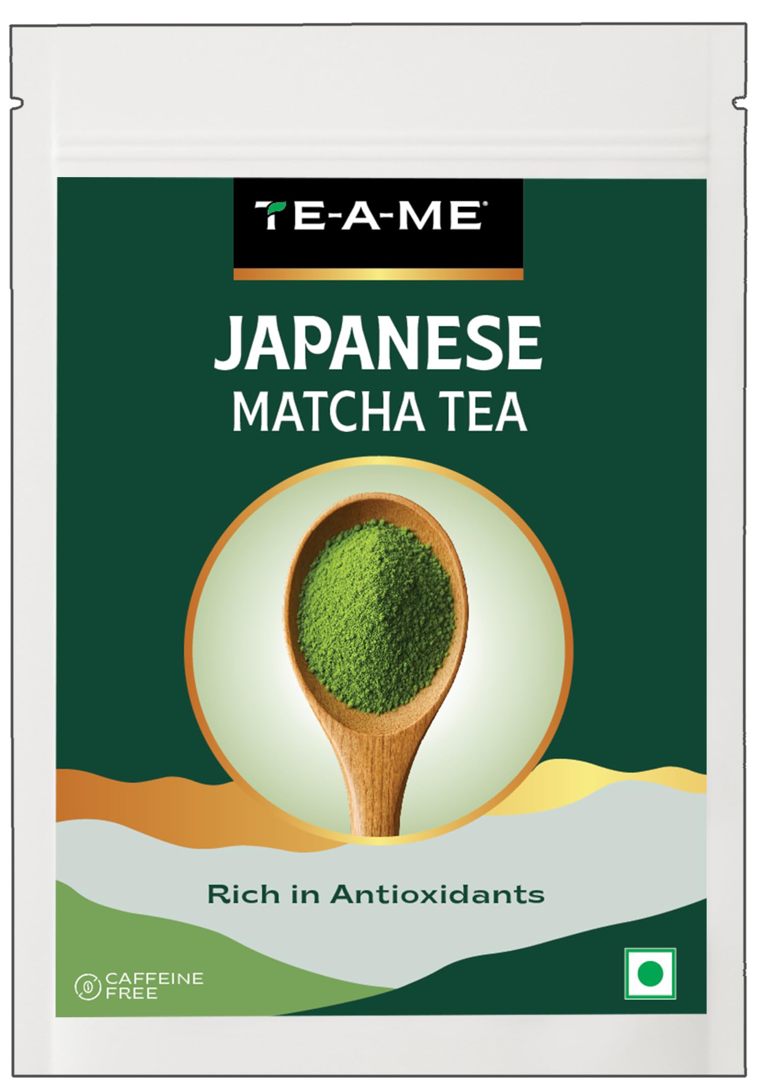 TE-A-ME Matcha Tea Powder | Superfood | 50g - 33 Servings | Matcha | Sourced from Japan, Resealable Pouch, Pure & Authentic, Smooth Taste, For Hot & Cold Drinks, Lattes & Recipes | Diwali Gift