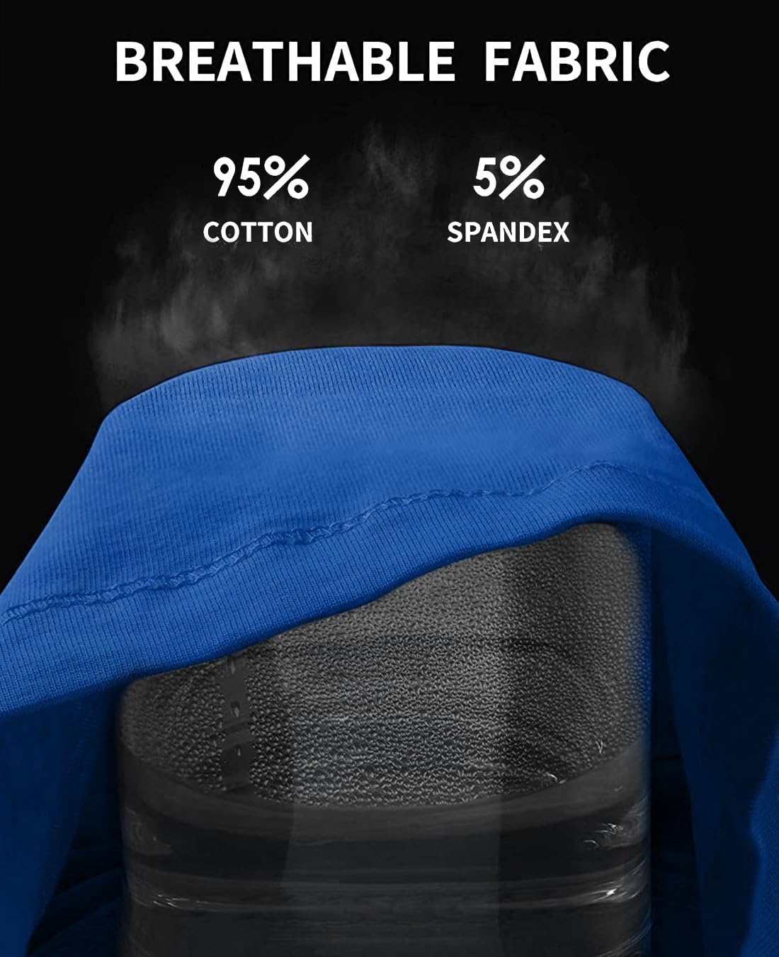 beautyin Cotton Camisole Tops for Women Shelf Bra Adjustable Spaghetti Strap Tank Top Basic Cami Undershirt - Image 6