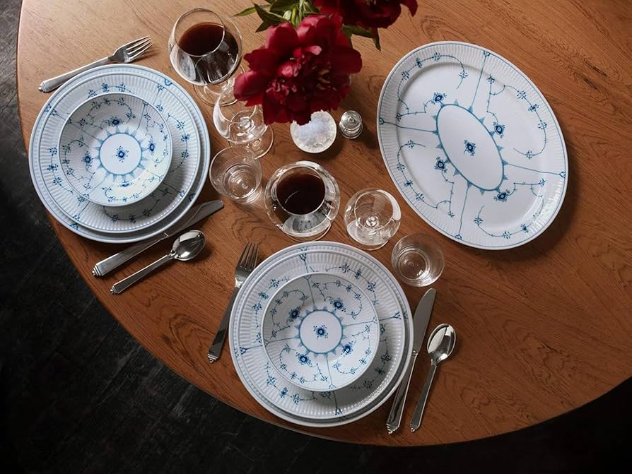 ロイヤルコペンハーゲン★ブルーフルーテッドプレイン　プレート25㎝ ブルーフルーテッド プレイン プレート 25cm|ロイヤル