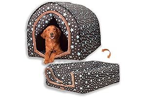 2-in-1 Dog Kennel and Sofa Indoor Castle, Perfect for Catching Basketballs