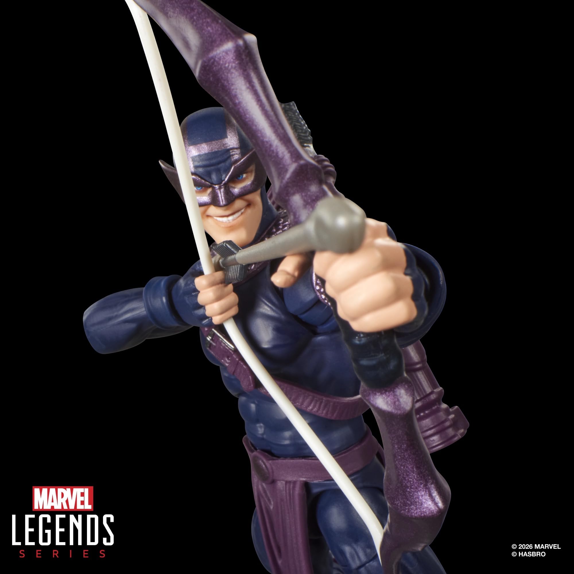 Marvel Legends Series, Dark Avengers Hawkeye, Figura de acción Coleccionable a Escala de 15 cm Inspirada en los cómics de los Vengadores Oscuros