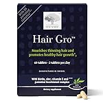 NEW NORDIC Hair GRO, Hair Growth Supplement, Biotin & Palm Fruit Extract Tocotrienols for Natural Regrowth, 60 Count (Pack of 1)