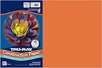 Vista 18 de Tru-Ray® Papel de construcción, 12.0 in x 18.0 in, 50% reciclado, azul atómico, paquete de 50