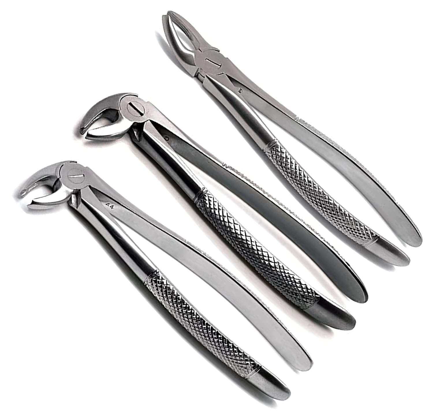 10 Pcs Dental Extracting Forceps 23, 65, 88L, 88R, 150, 151, Md1, Md2, Md3, Md4 Lower Upper Full Sets