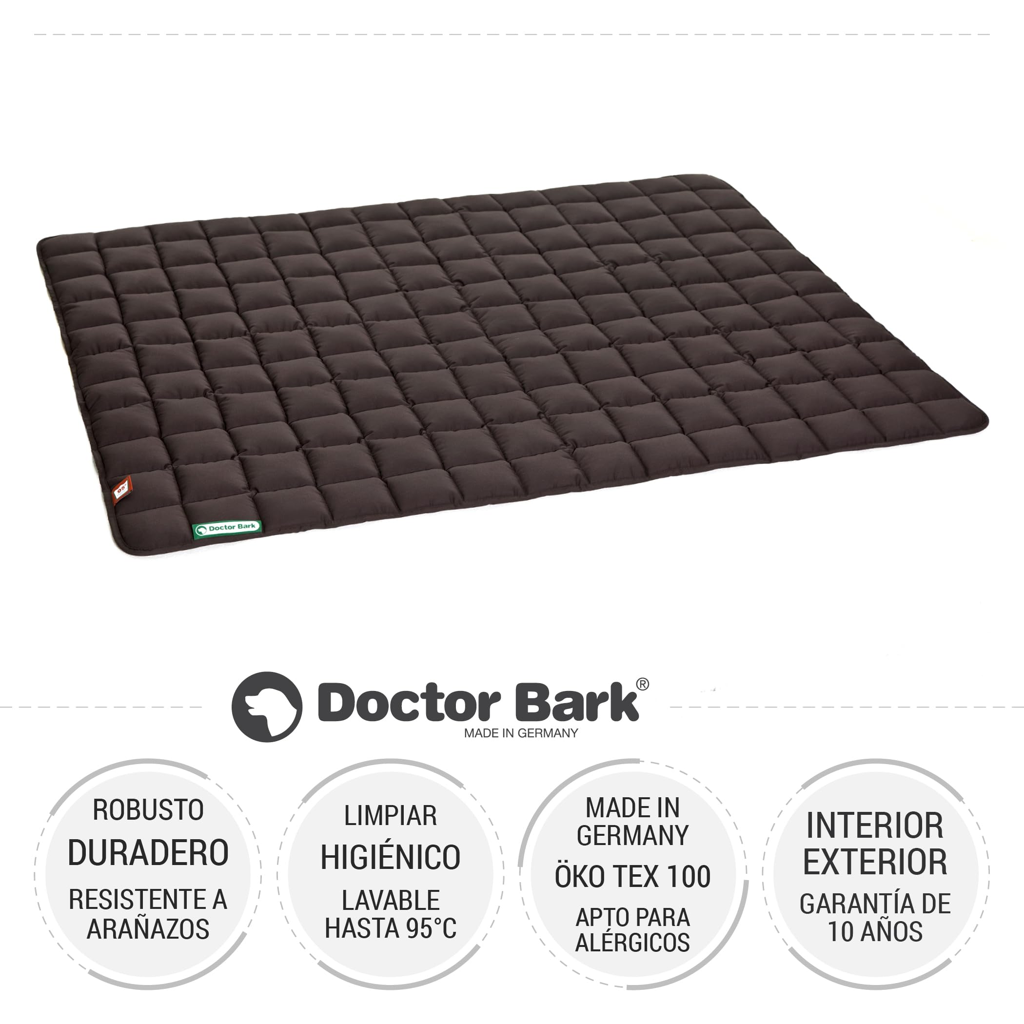 Doctor Bark Manta de Perros, Robusto, Lavable a 95 ° C - Disponible en Diferentes tamaños y Colores