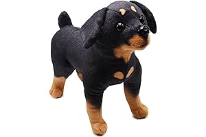 BABOLI Realistic Rottweiler Stuffed Animal