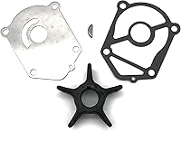 Vista 9 de Kit de reparación de impulsor de bomba de agua 17400-87E04 5031731 18-3254 para Suzuki Johnson Evinrude Sierra 60 70 90 100 HP de 2/4 tiempos fuera