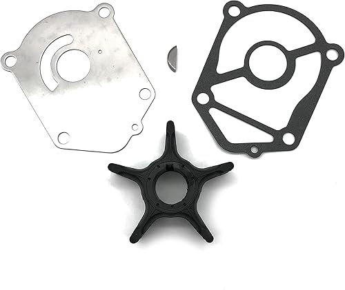 Miniatura 9 de Kit de reparación de impulsor de bomba de agua 17400-87E04 5031731 18-3254 para Suzuki Johnson Evinrude Sierra 60 70 90 100 HP de 2/4 tiempos fuera