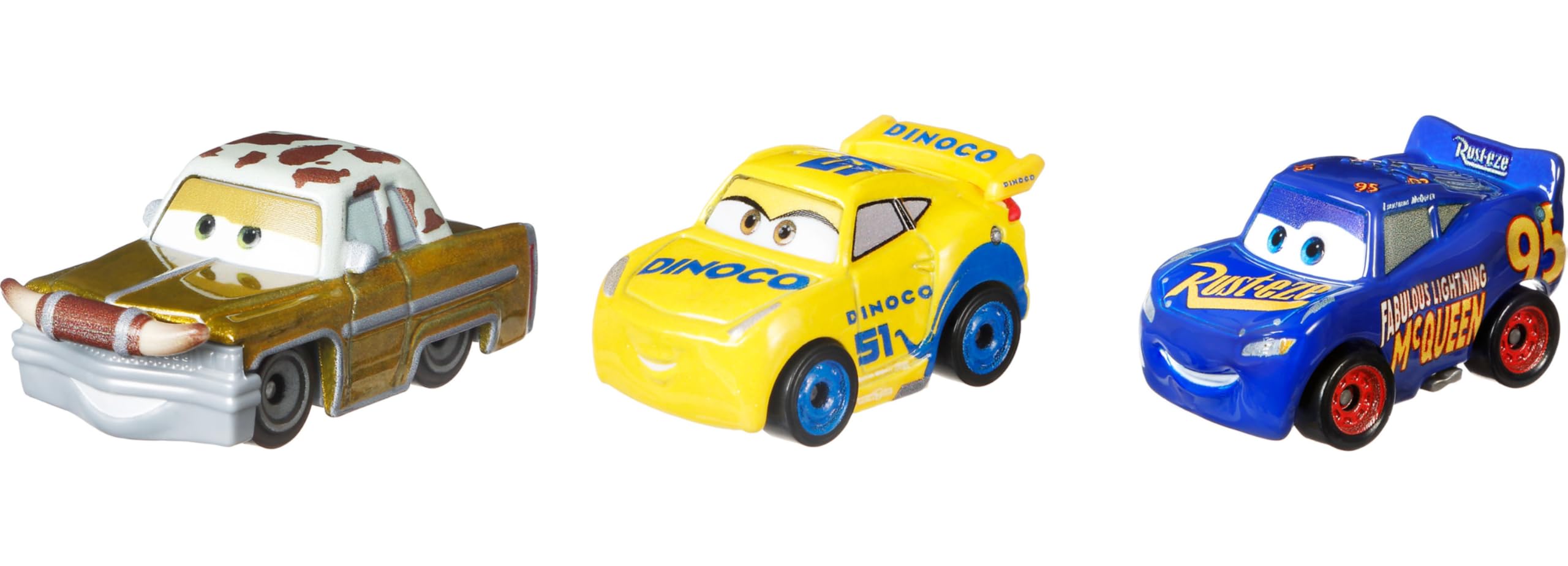 Disney Cars Mini Racers Race at Willy's Butte 3-Pack
