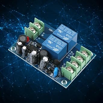 Automatic Emergency Power Switch AC 85-240V 110V 220V 230V 10A Automatic Switching Module Dual Power Supply Automatic Switching Control Module AC Supply Switch