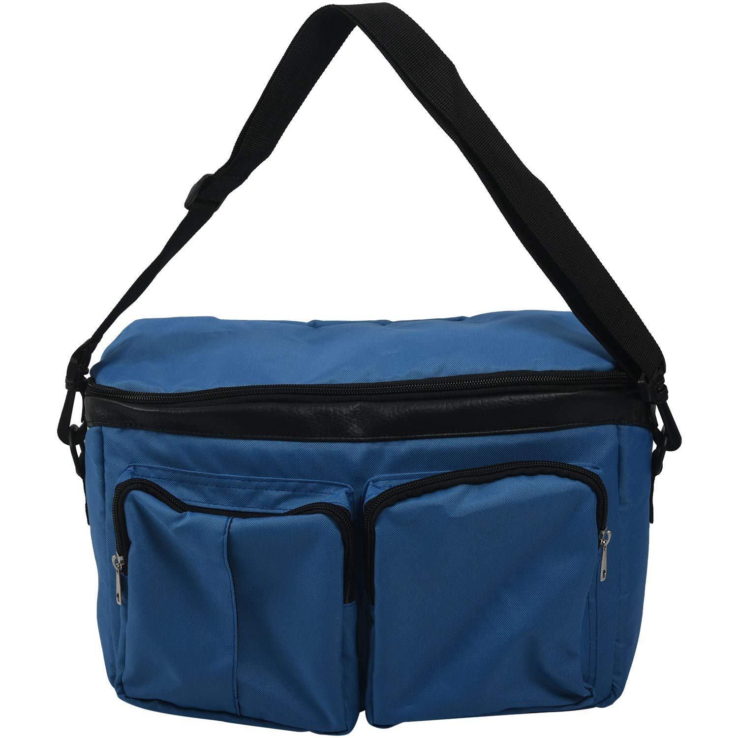 Wickel Tasche für Baby Sachen Wickel Tasche Kinder Wagen Organizer Baby Tasche Mom Reisen HäNgende Kutsche Kinder Wagen Wagen Flaschen Tasche Blau