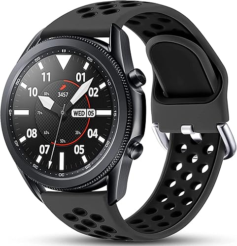 Easuny Correa deportiva compatible con Galaxy Watch 3 de 1.772 pulgadasGalaxy Watch 1.812 pulgadas, correa de reloj Gear S3 Frontier, 0.866 pulgadas