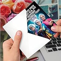 Vista 28 de NobleWorks Humorous Birthday Greeting Card with 5 x 7 Inch Envelope (1 Card) Bday Bra Size C10073BDG