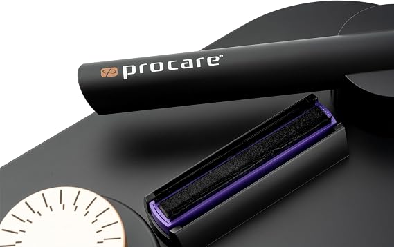 ProcareSelect Vinyl-Xperience Record Cleaning Kit PRO Includes Record Cleaning Machine, Carbon Fiber Anti-Static Brush, Soft Velvet Record Brush, Soft tip Silicon Blower, Record Weight stabilizer