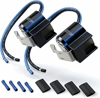 2 Pack 5303918214 Defrost Thermostat Fit for Frigidaire Kenmore Electrolux, Replaces AP2150145 892545, Bimetal with Thermal Fuse for 120V Home Refrigerator