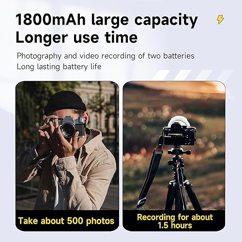 Miniatura 4 de Paquete de 2 baterías de repuesto NB-6LNB-6LH de 1800mAh para Canon Powershot SX500, SX710 HS, SX520 HS, SX530 HS, SX700 HS, SX610 HS, SX510 HS,