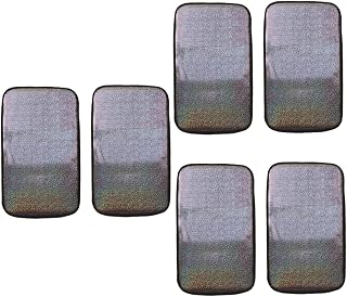 Totority 6 Peças Tapete De Apoio De Braço Capa De Console De Carro Peças Femininas Laranja Acessórios De Carro Capas De Console Central Automático Console Central Almofada De Apoio De