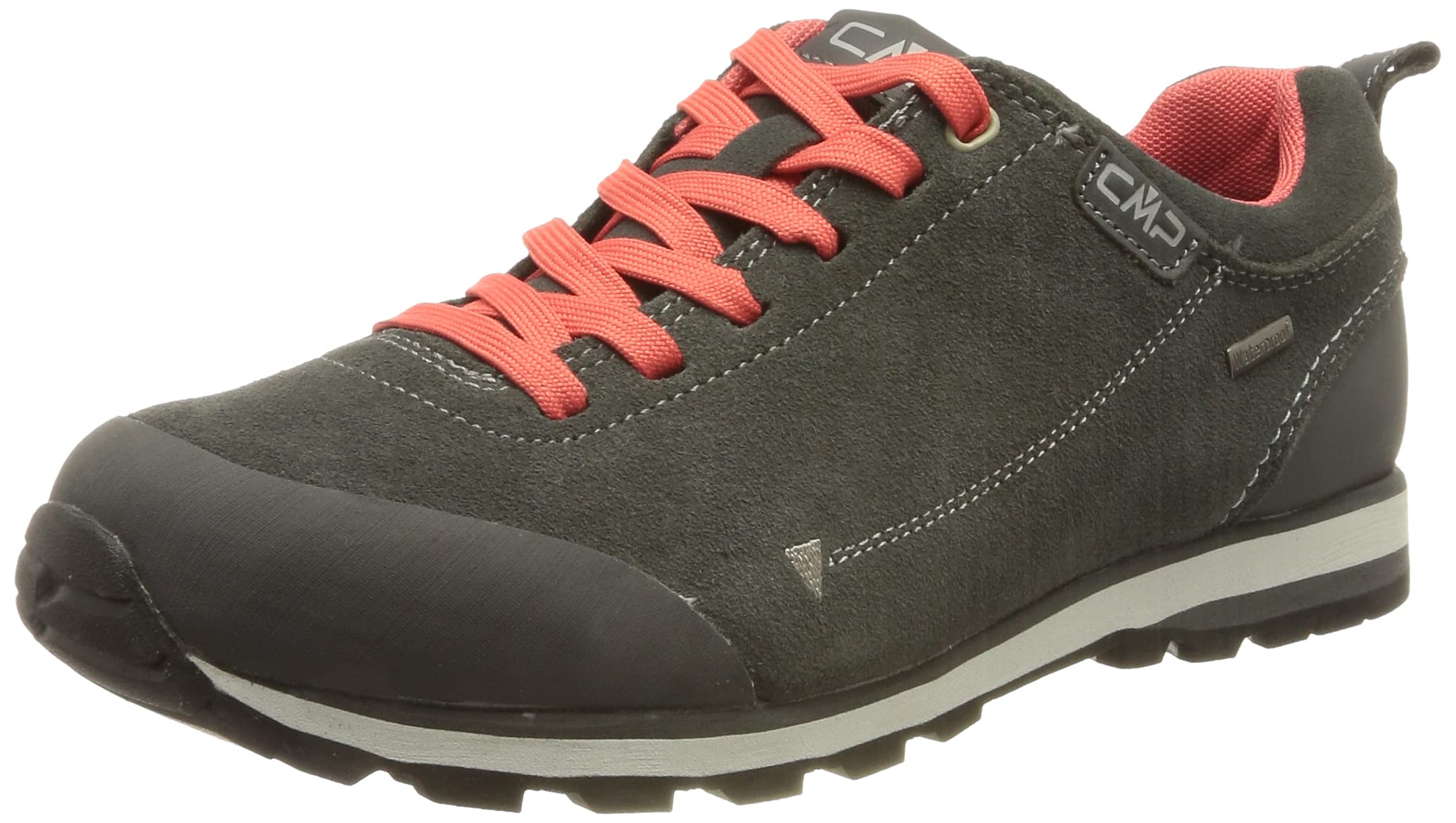 CMP Men's Elettra Low Wp Hiking Shoes, Trekking Shoes, Titanio Begonia, 8 UK