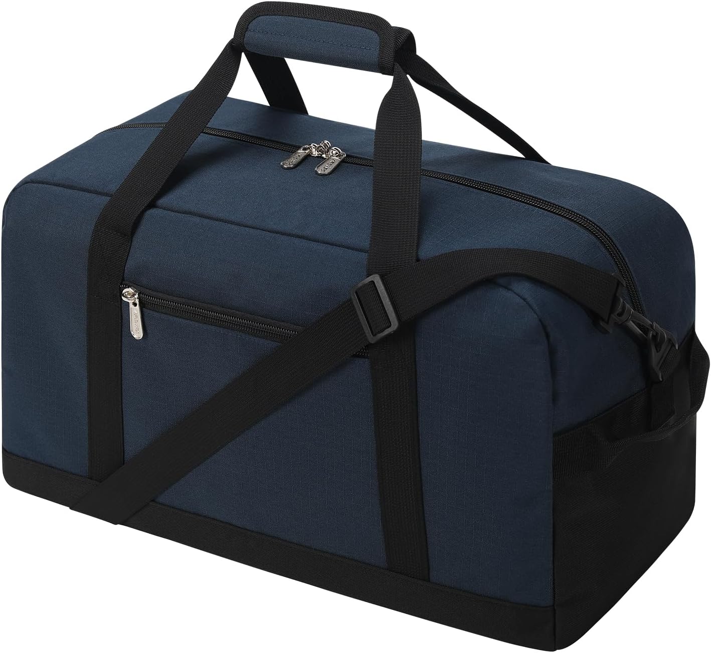 Apenze Small Gym Bag 18 inch Carry On Duffel Bag for Weekender Travel - Navy Blue
