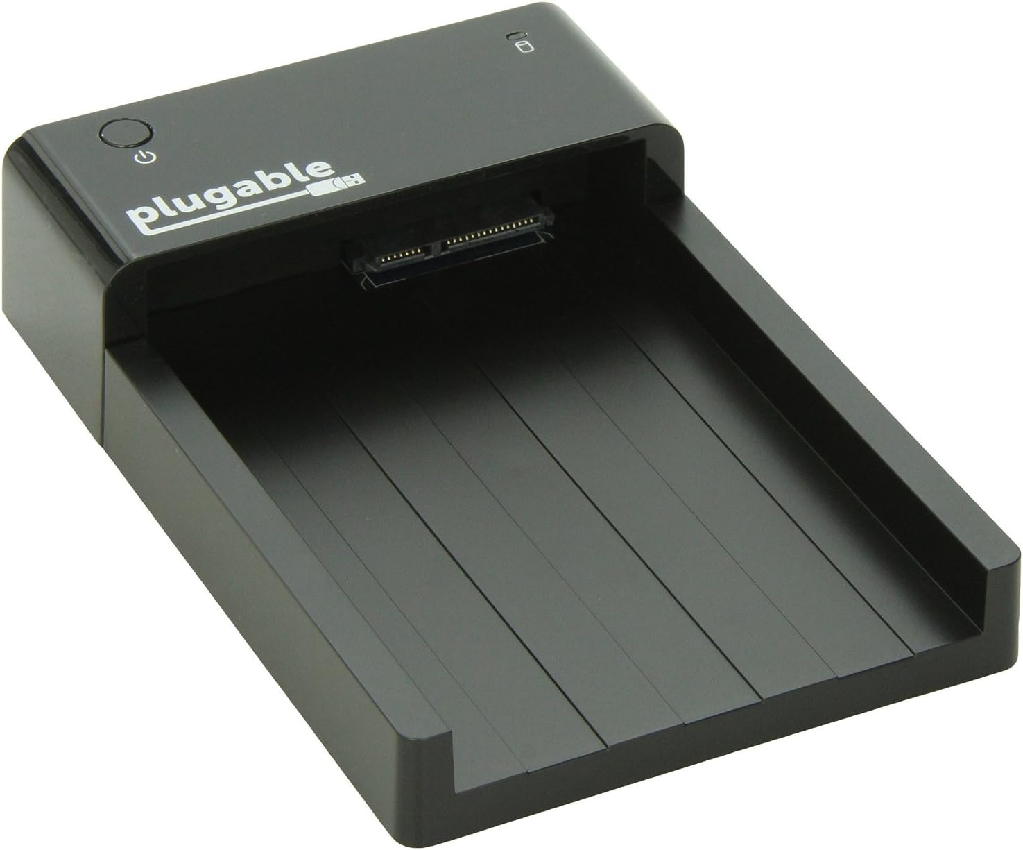 Plugable USB 3.0 Hard Drive Dock, Driverless, 2.5 and 3.5 HDD or SSD (Supports SATA III, UASP and Drives 8TB+)