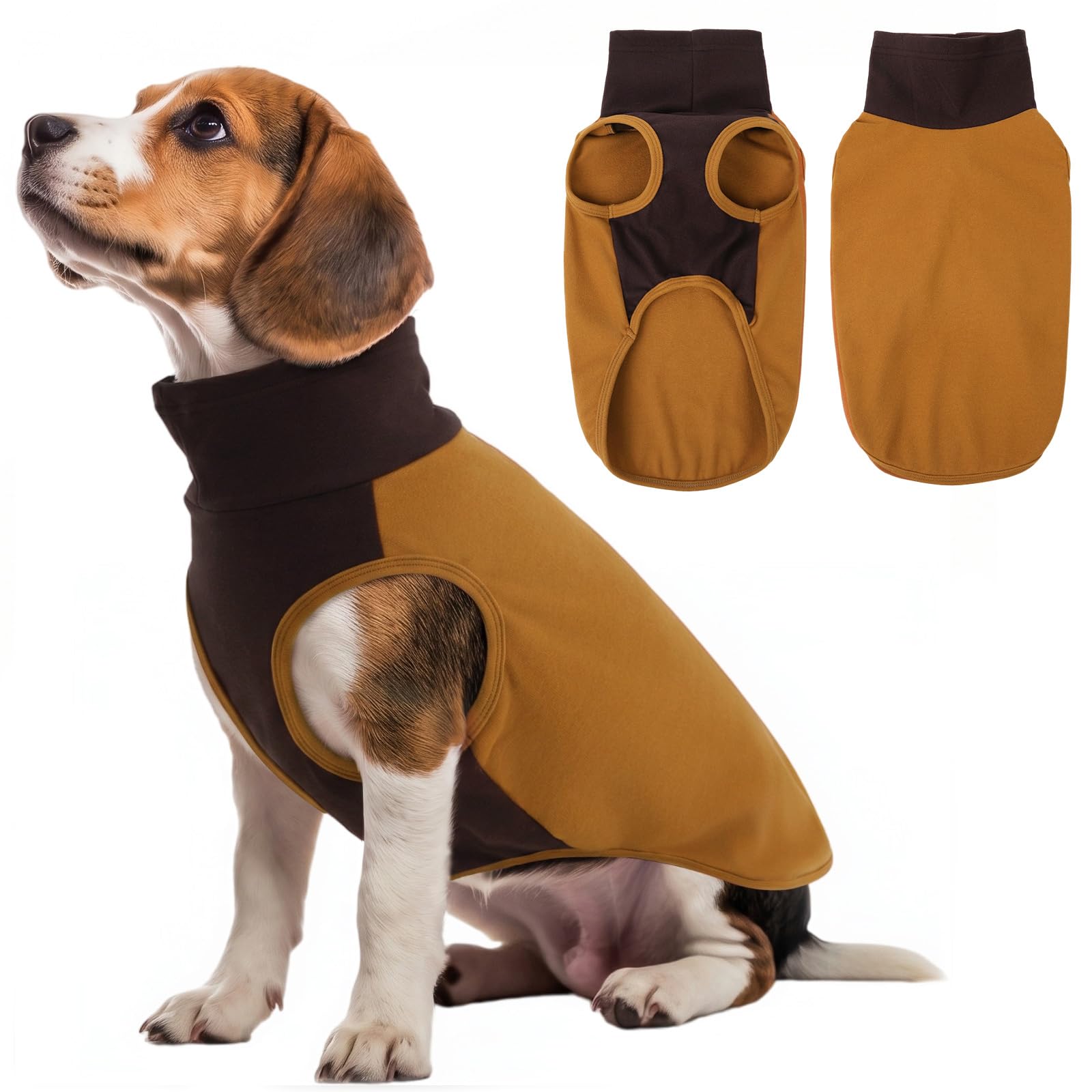 KONVINIT Dog Fleece Sweater Lightweight Indoor Outdoor Winter Vest xxl — image 1