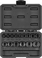 Vista 6 de TEKTON Juego de llaves de impacto de 12 puntos con caso, 19 piezas (0.236-0.945 in) SID91306