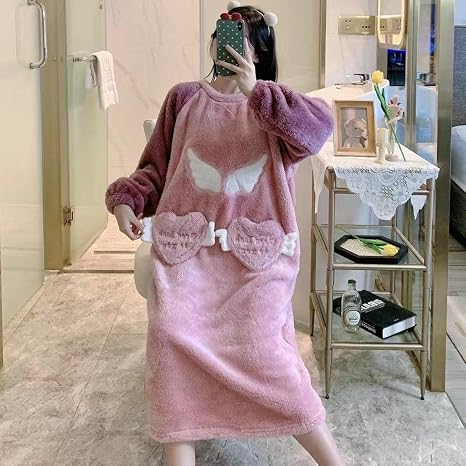 Amazon.com: STJDM Nightgown,Winter 