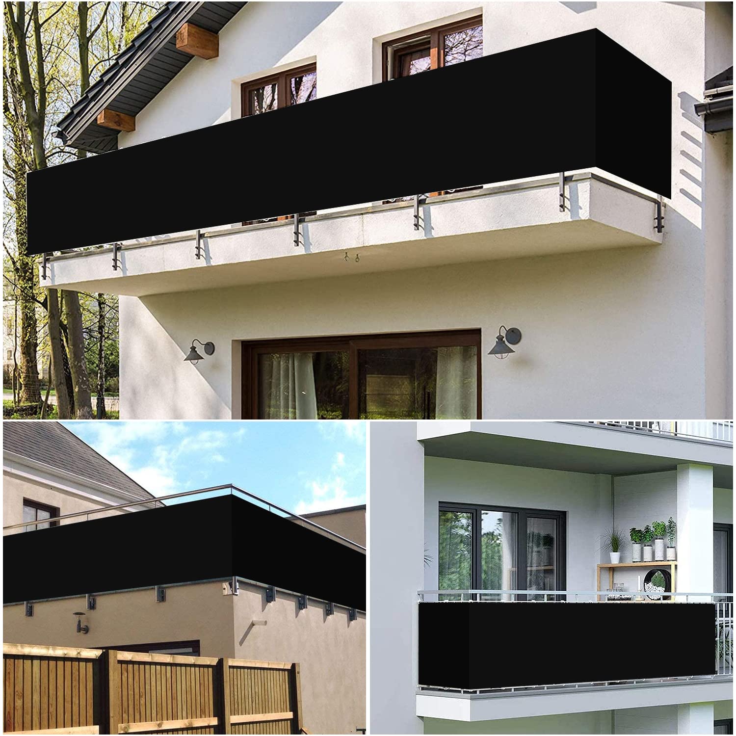 Telo da giardino resistente, 120 x 1450 cm, 220 g/m², diversi colori, per cortile, terrazza, copertura impermeabile resistente, ideale per protezione esterna