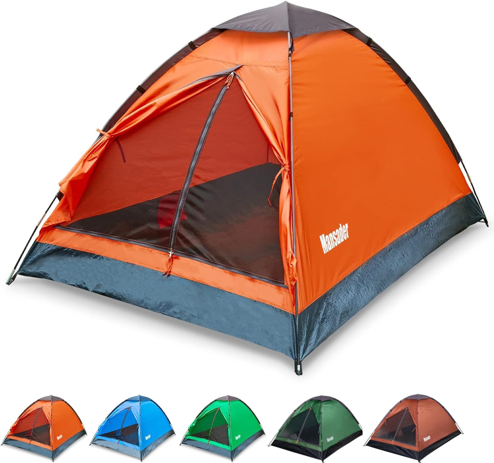 2 Person Camping Dome Tent,Waterproof Lightweight Portable Tents for Outdoor Camping Hiking Travel