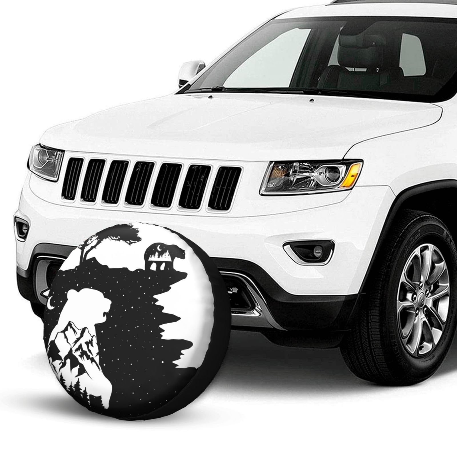 Camper Wheel Covers For Trailer Tires, Weatherproof Universal SUV Truck Camper Accessories For Travel Trailers 14 Inch - View #6