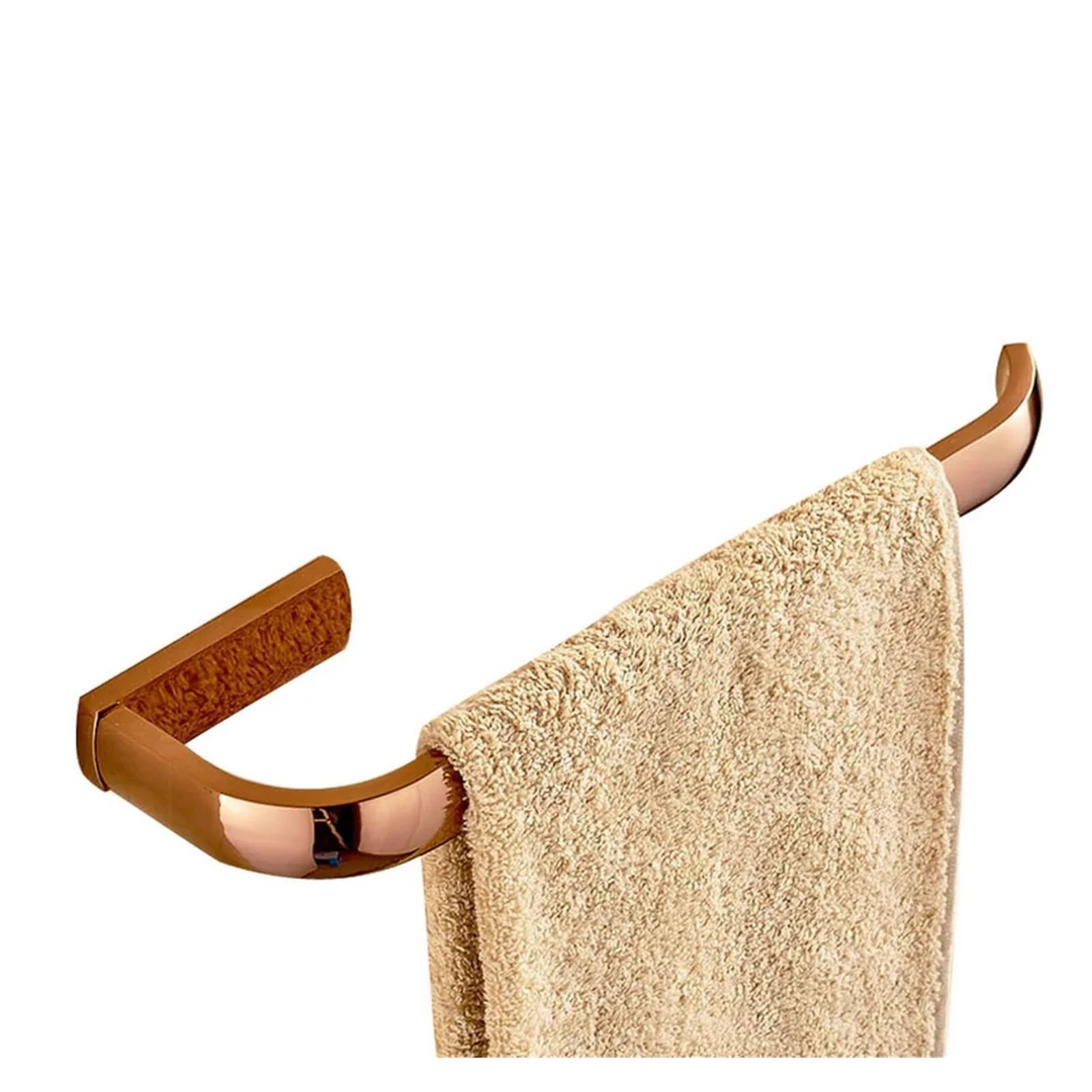 Brushed Brass Toilet Paper Holde Brass Square Bathroom Accessories Set Bath Hardware Toilet for bathroom home renovation wall mounted(Color1)