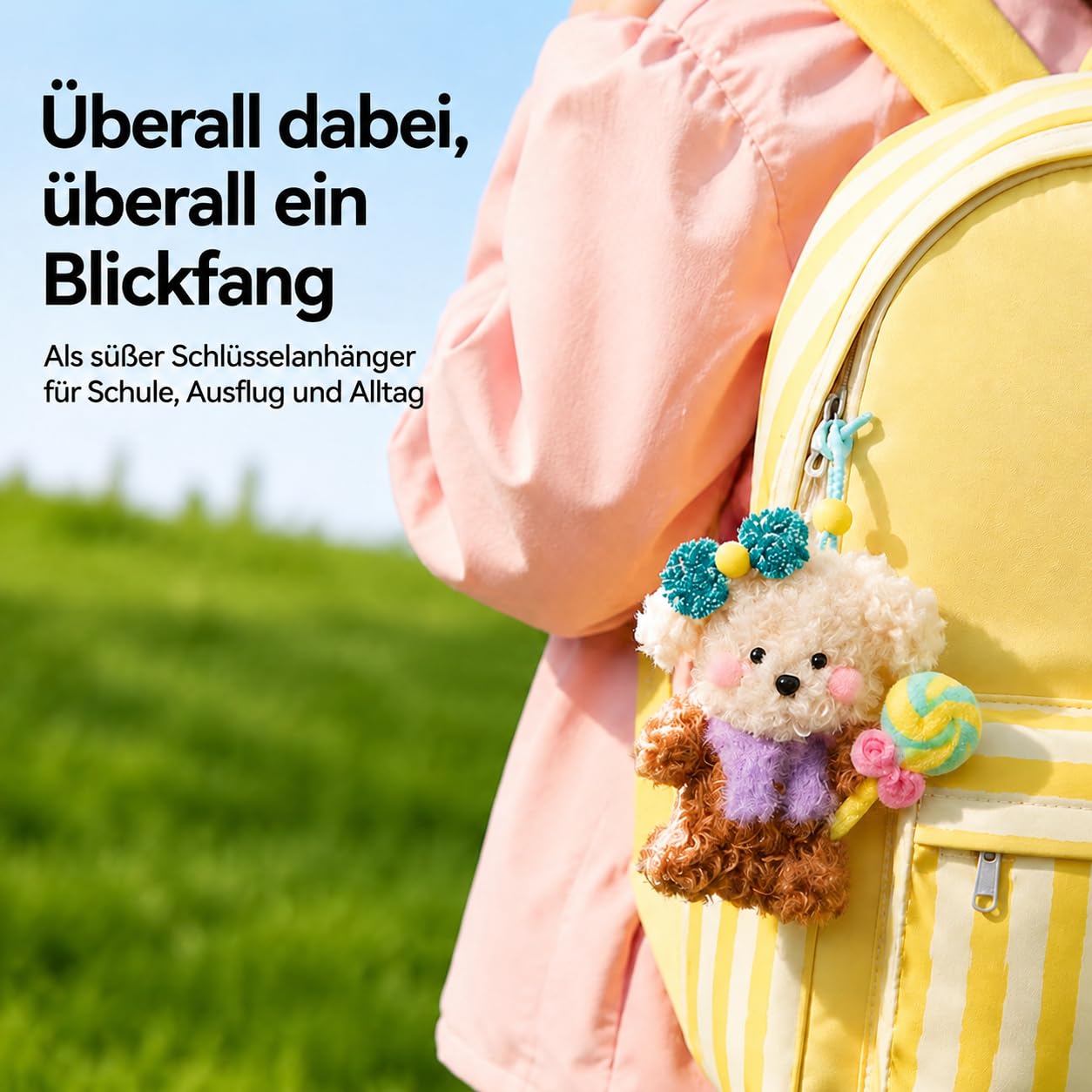 Yunmeryker Pfeifenreiniger Bastelset Tiere mit 8 Teilen, Kreativset mit Wackelaugen und Pompons, Pfeifenputzer zum Basteln ab 5 Jahren, Empfehlung: Mehrere Boxen, um